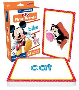 Disney Learning Mickey & Friends BIG First Words Flash Cards for Kids Ages 4-8,