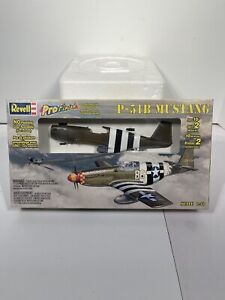 Revell Pro Finish #85-1654 P-51B Mustang Aircraft Model Kit 1:48 Scale - Sealed