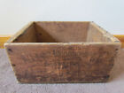 Allaire Woodward Co. Wood Crate Box Antique Advertising Pharmacy Peoria Ill.