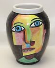 Picasso Style Vase by Ed Brownlee Edsware Ceramics 7