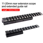 11mm to 20mm Converter Dovetail Extend Weaver Scope Mount Picatinny Rail Adapter