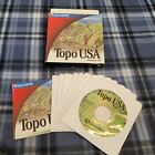 DELORME TOPO  USA Version 4.0 in Excellent Condition Comes With 7 CD’s