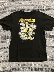 New ListingTroy Polamalu Pittsburgh Steelers T-Shirt Men's L NFL Team Apparel Hall Of Fame