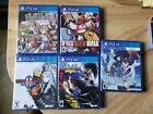 Lot of 5 PlayStation 4. PS4 Games NEW. ALL LIMITED RUN. RPG. King Of Fighters
