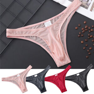 Men's G-string Briefs Sexy Thong Bikini Underwear T Back Pouch Panties Swimwear‹
