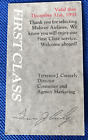 New ListingMIDWAY AIRLINES First Class Upgrade Coupon 1991