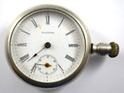 1899 Waltham Grade No.18 18s 7J Sidewinder Pocket Watch w/Fahys Case lot.ec