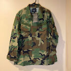 Beyond A9 Mission Top Woodland Camo BDU Military Style NYCO Ripstop Coat Blouse