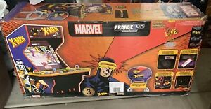 Arcade1Up Marvel X-Men 4 Player 3 Games Arcade Machine with Stool & Riser, NEW