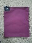 1 Purple Canvas Locking Bank Deposit Bag with Deluxe Pop Up Lock and 2 Keys