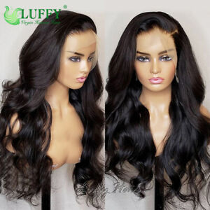 13x6 Lace Front Wig Pre Plucked Body Wave Brazilian Human Hair Full Lace Wigs