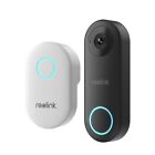 Reolink Wifi Doorbell Camera Video w/ Chime 5MP Wired Night Vision 2.4/5GHz