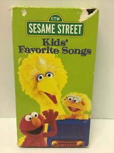 Sesame Street - Kids’ Favorite Songs (VHS 1999) Sony Wonder