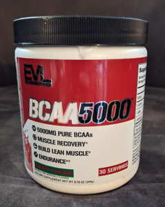 Evlution Nutrition BCAA 5000 CHERRY LIMEADE 30 Servings Build Muscle Supp x5/24