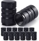 12pcs Black Car Tire Tyre Wheel Air Port Dust Cover Ventil Rim Valve Stem Caps (For: Mazda)