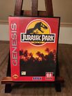 Jurassic Park - COMPLETE W/ Case and Manual - Sega Genesis - USA Seller