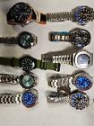 Lot Of 10 Mixed New Watches 6 Quartz Movement And 4 Automatic