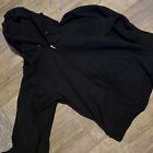 Zip Up Lot Of 5 Blank Small Adult Black Port Co Hoodie Hooded Sweatshirt
