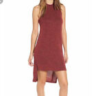 NWT - Everly Brown Mock Sleeveless Sweater Dress - Size XS - Retails $46