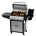 MASTER COOK 4+1 Burner Propane Gas Grill Backyard Patio Outdoor Cooking BBQ