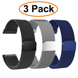 18/20/22mm Magnetic Metal Band For Samsung Galaxy Watch 3/Watch 4/Watch 5/Active