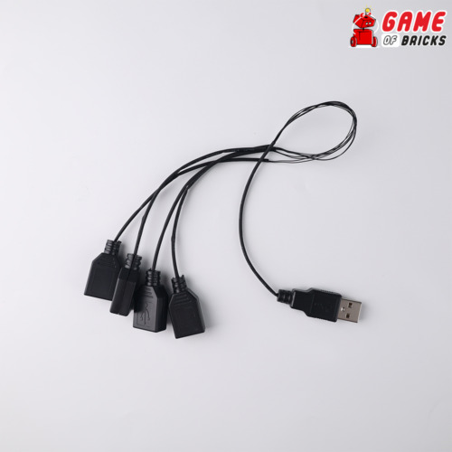 Game of Bricks USB Ports for LED Light Kits and LEGO® (4 in 1)