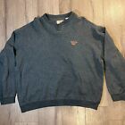 Vintage Virginia Tech Sweater Mens XL Gray Pullover Collegiate NCAA Logo Casual