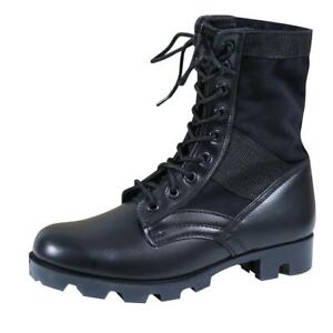 Rothco 5081 Black Leather Military G.I. Style 8