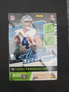 2020 Panini sealed Absolute Football Blaster Box 1 Auto or Relic! Kaboom!?