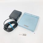 GAMEBOY ADVANCE SP GBA Pearl Blue Nintendo w/ Charger AGS-001 JAPAN 03-322