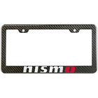 NISMO License Plate Frame Carbon Fiber Look Glossy Plastic