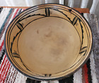 CIRCA 1920'S  HOPI Pueblo Pottery BOWL Polychrome DESIGN and measures 8