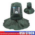Sand Blasting Hood Cap Shawl Cap Sandblaster Mask Anti-dust Hood Protective Tool