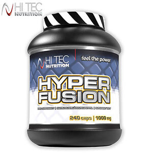 Hyperfusion 240Caps Mix of 10 Creatines Muscle Development Growth Creatine Stack