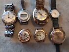 Vintage Timex Watch Lot As Found Parts Or Repair