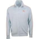 Puma Ppe T7 FullZip Track Jacket Mens Blue Casual Athletic Outerwear 536569-20