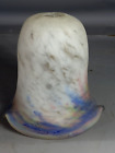 Tulip glass paste signed Le glass français lamp shade very nice condition B20
