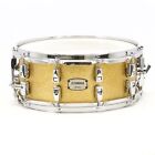 Yamaha Absolute 6x14 Hybrid Maple Snare Drum, AMS1460, Gold Champagne Sparkle