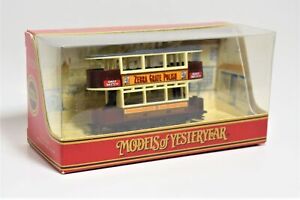 Matchbox Models of Yesteryear Y15D 1/87 Scale 1920 Preston Type Tram Diecast
