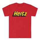Hertz Car Rental Logo Symbol Unisex Multicolor T-Shirt Size S to 5XL