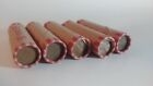 New Listing(5) Rolls of Wheat Pennies Lot 1940-1958 UNSEARCHED