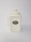 THL Classic Farmhouse French Chic Beaded Edge COFFEE Canister