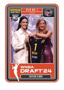 2024 PANINI INSTANT WNBA DRAFT #1 CAITLIN CLARK RC ROOKIE INDIANA FEVER PRESALE