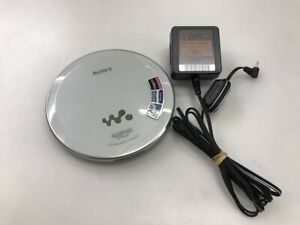 SONY D-NE730 Walkman Portable CD Player Silver Working Confirmed