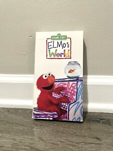 Sesame Street Elmo's World VHS (2000)