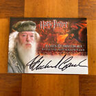 Harry Potter Goblet Of Fire Update Dumbledore Michael Gambon Autograph ard