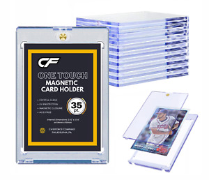 CF Magnetic Card Holder One Touch Case for Trading & Sports Cards All Pt. Sizes