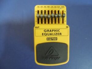 Behringer EQ700 7 Band Graphic Equalizer Pedal