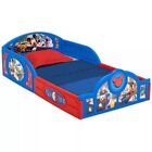 Disney Mickey Mouse Plastic Sleep and Play Toddler Kids' Bed with Attached Guard