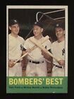 New Listing1963 Topps #173 Bombers' Best w/ Mickey Mantle Yankees HOF